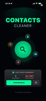 Contacts Cleaner AI screenshot 1