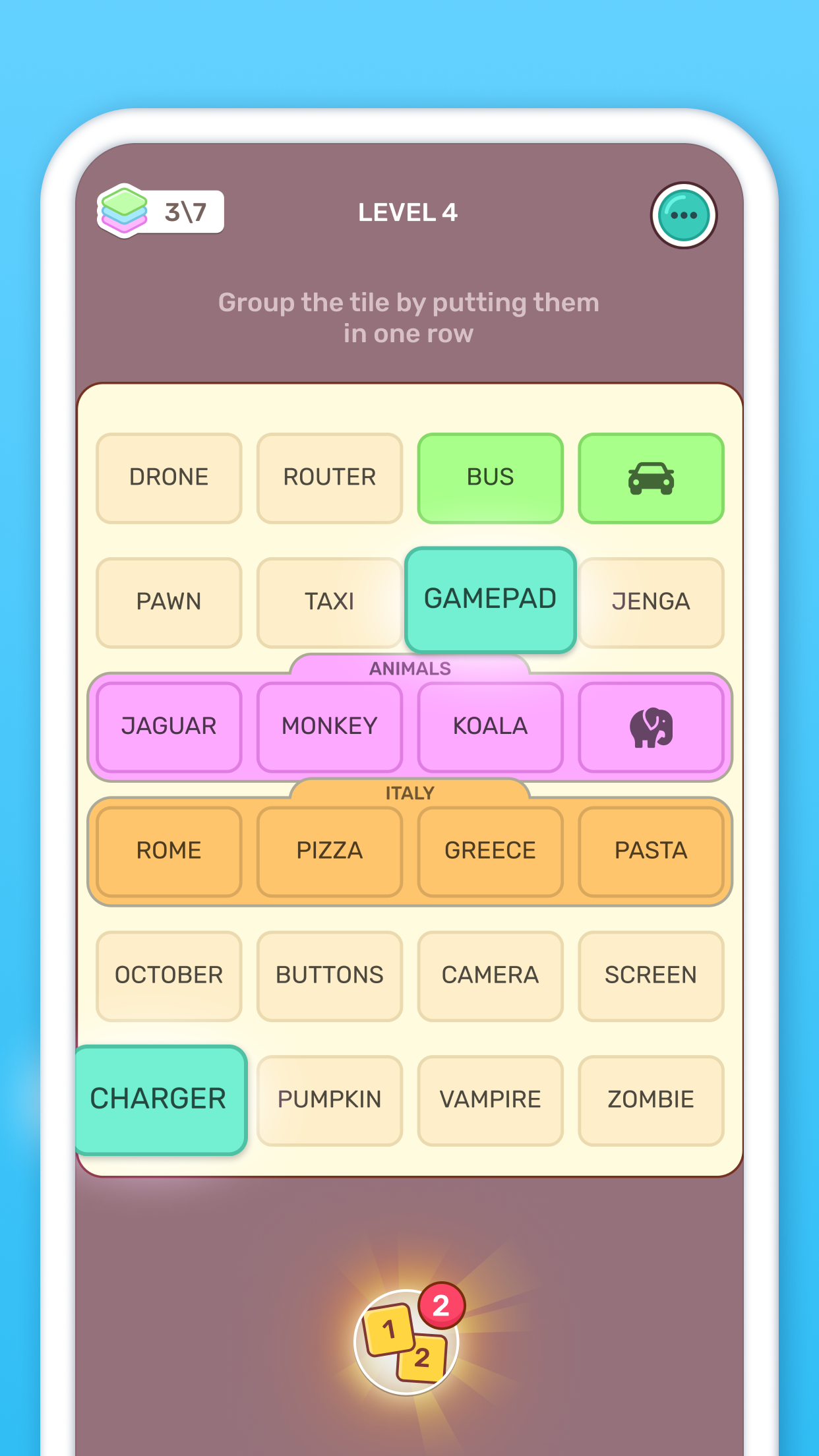 Connect Word Association Game screenshot 3