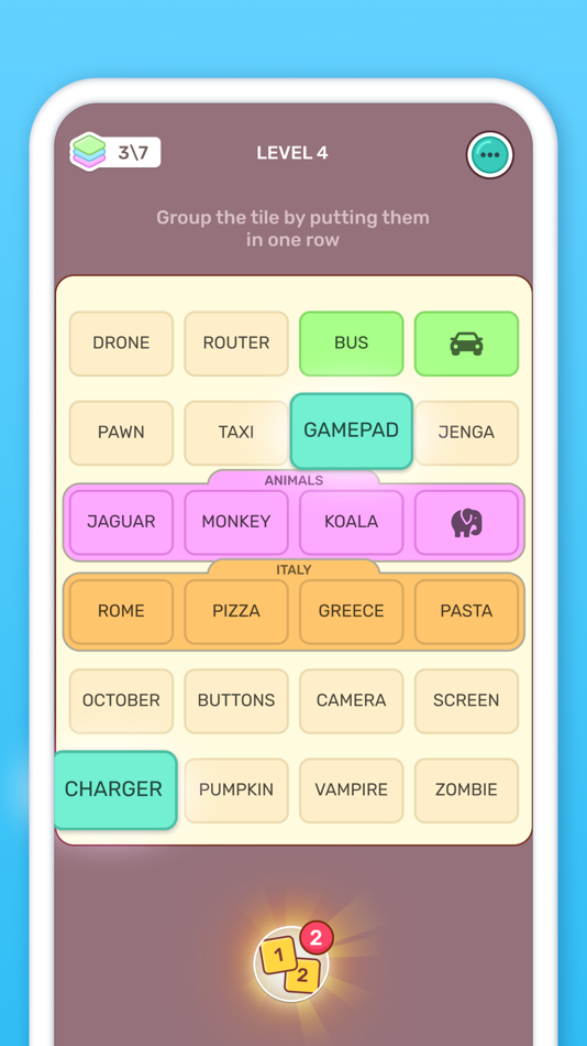 #3. Connect Word Association Game (iOS) 由: Hitapps Games LTD