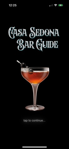 Casa Sedona Bar Guide screenshot