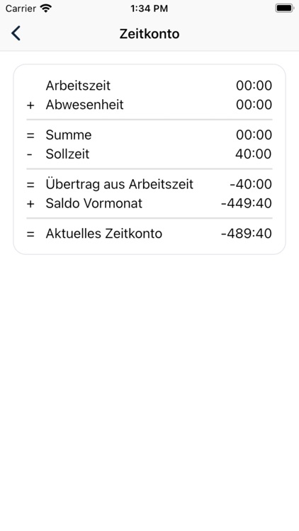 Timemaster Zeiterfassung