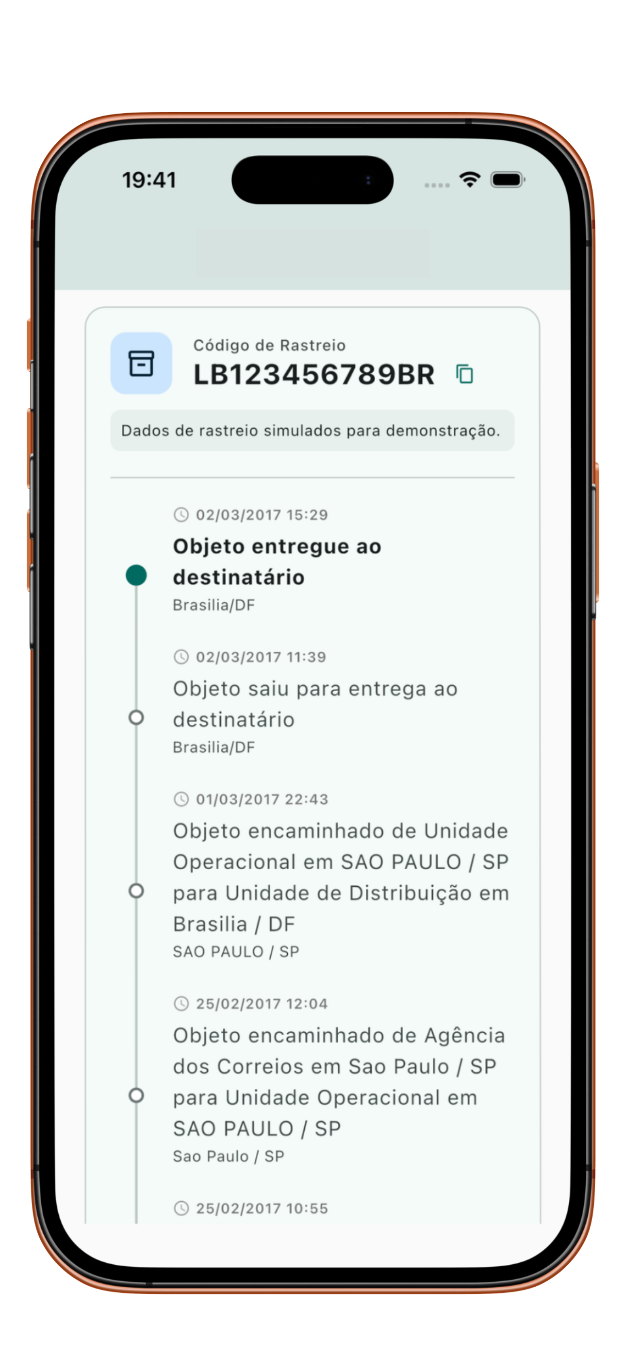 Valor de Entrega Correios