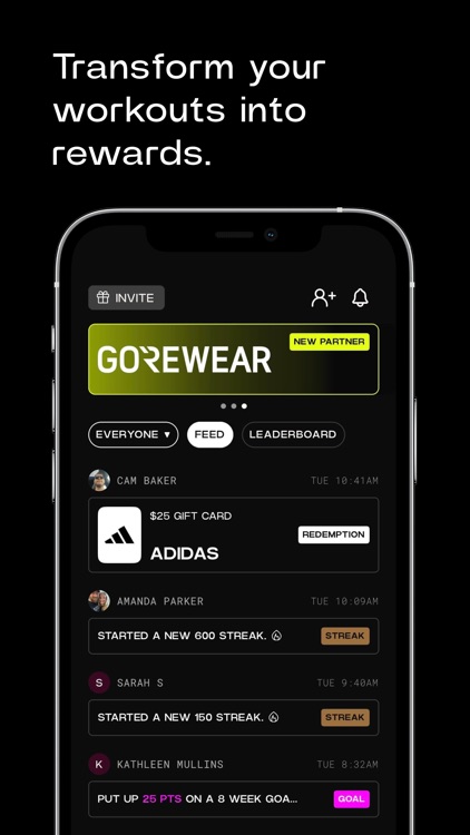 Receipts: Fitness Rewards