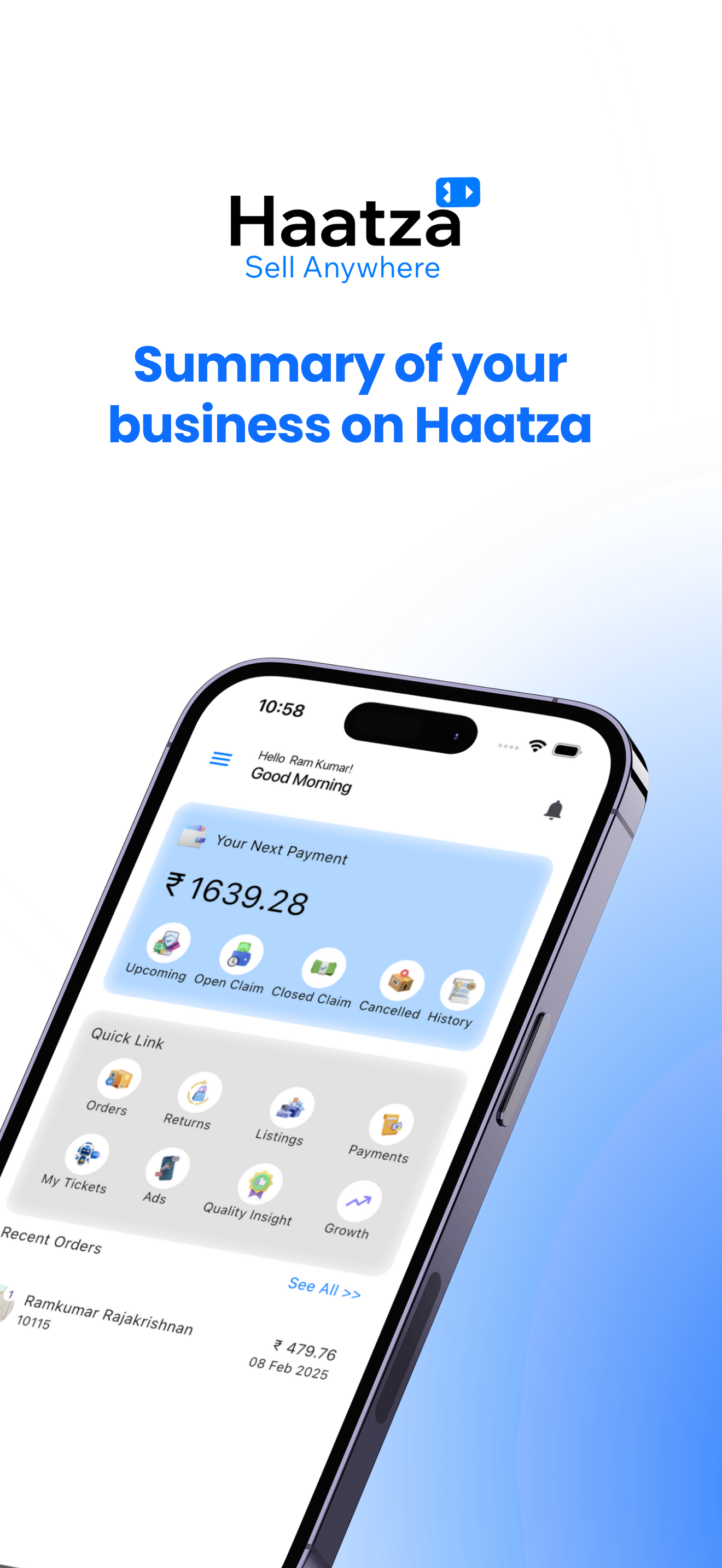 Haatza Seller – Sell Online screenshot 4