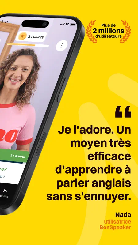 Apprendre l'anglais BeeSpeaker screenshot 2 of 8