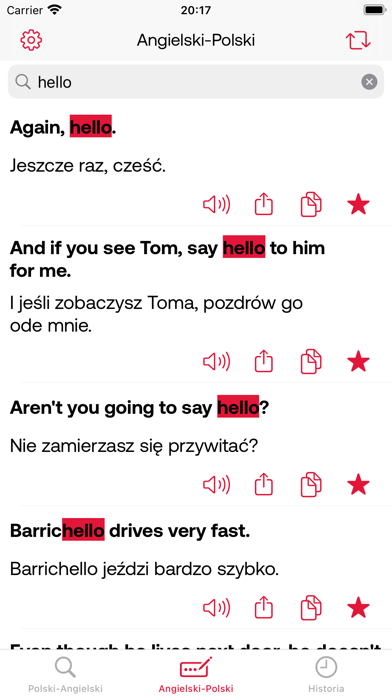 Polish English Dictionary! Screenshot