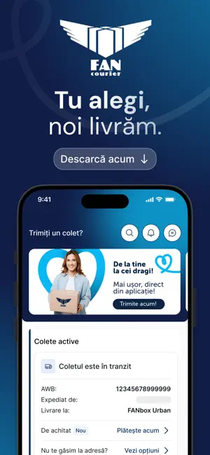 FAN Courier screenshot 1