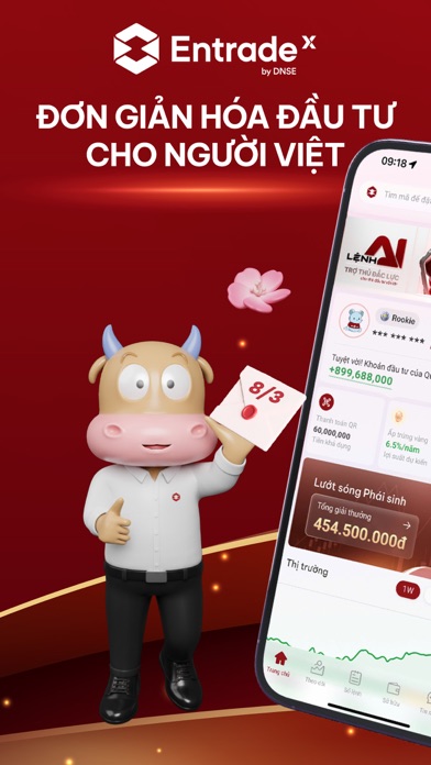 Screenshot #1 pour Entrade X by DNSE: Chứng khoán