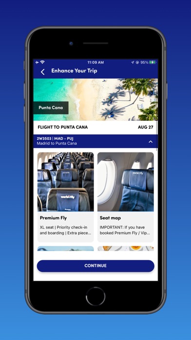 World2Fly iPhone screenshot 6 - Travel app