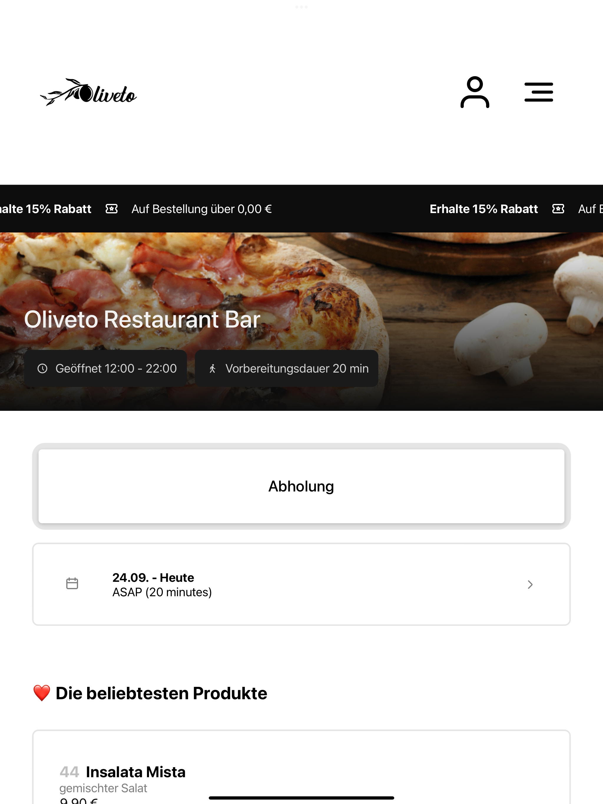 Oliveto Restaurant Bar