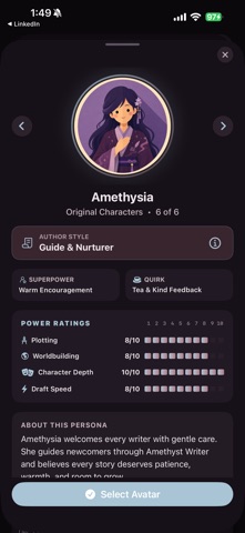 Amethyst Writer screenshot