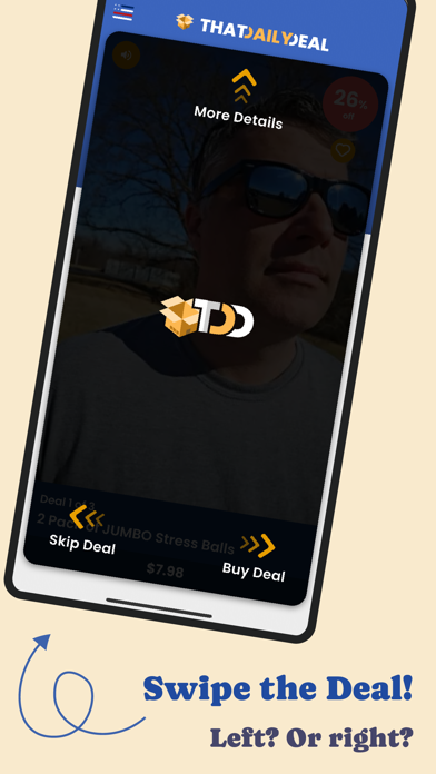 ThatDailyDeal Shop Daily Deals iPhone screenshot 2 - Shopping app