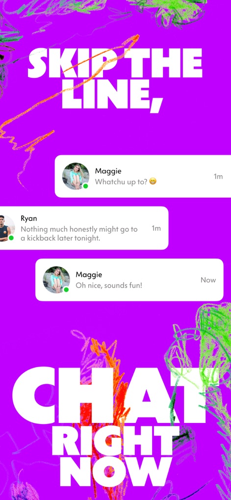 Wink Dating: Meet, Chat & Date - Instant Chat Interface