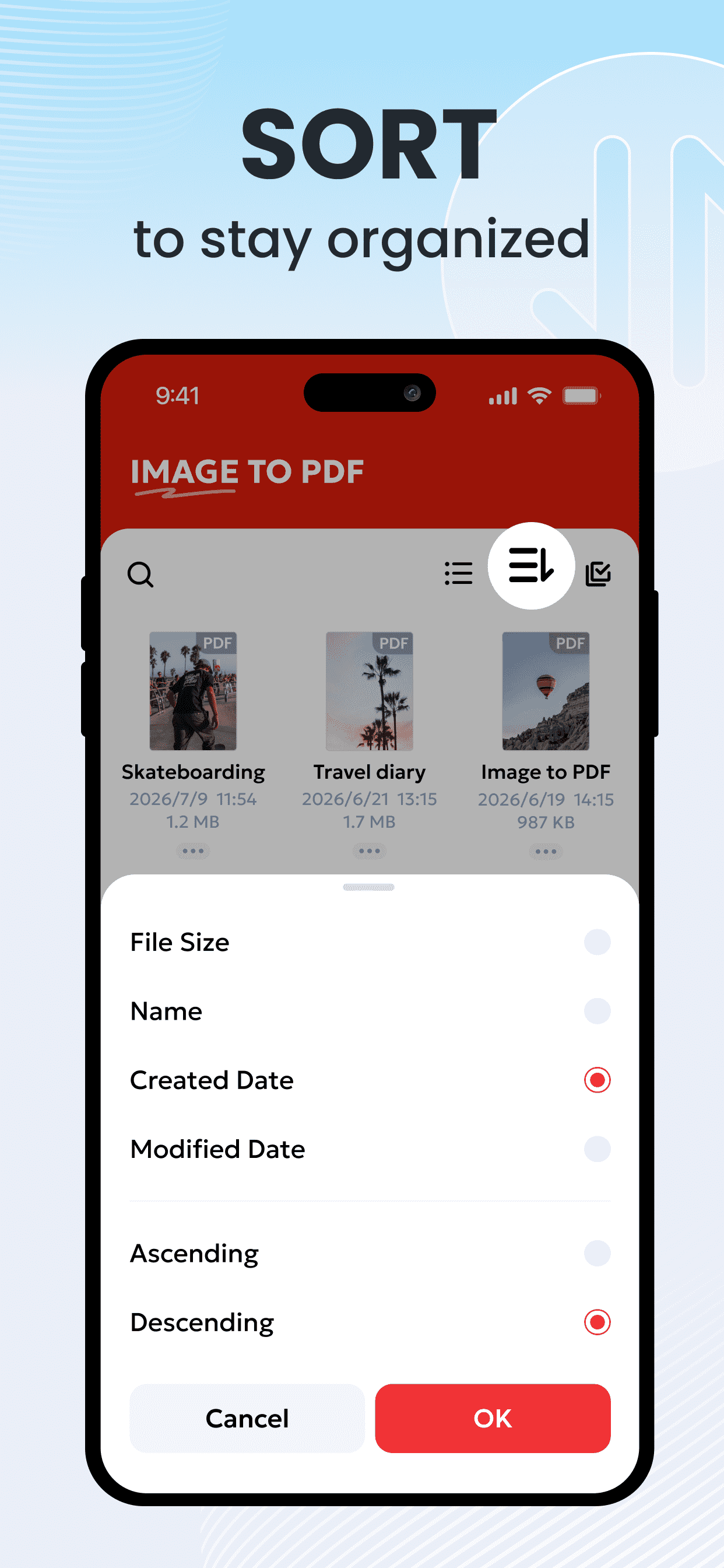 Image to PDF Converter · Edit screenshot 9