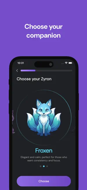Zyron - Pet Habit Tracker screenshot 3