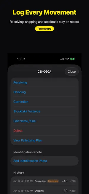 HiLow: Inventory & Pallet screenshot 4