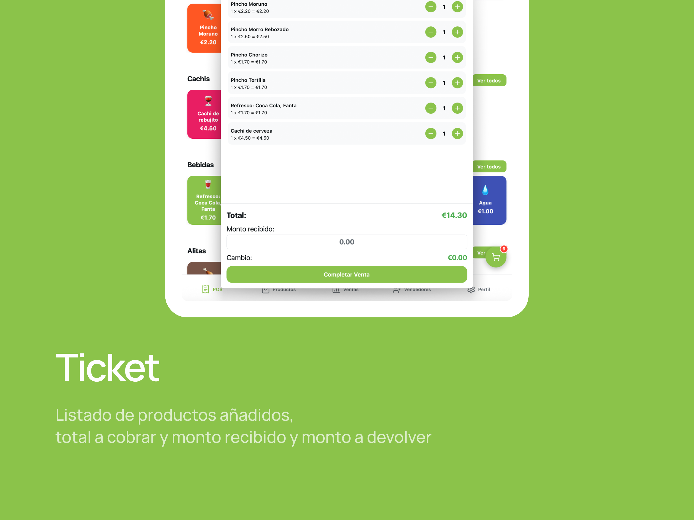 Assofy POS calculadora rápida