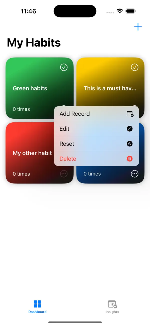 Screenshot #3 pour Habits Track