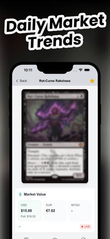 Price Alert & Scanner for MTG iPhone screenshot