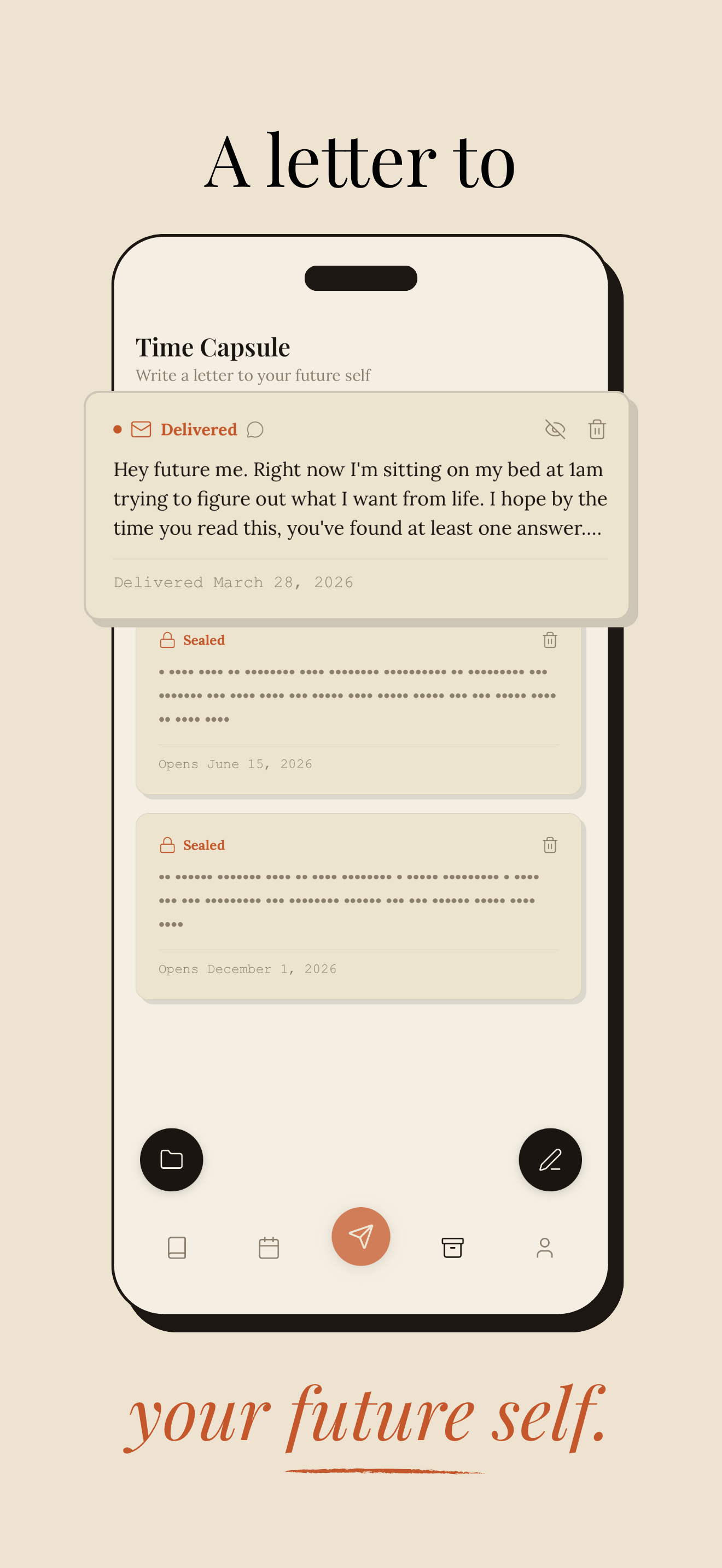 Thereafter: Letter Journal