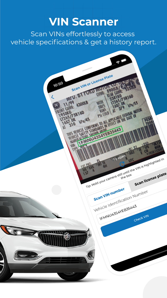 #2. VIN Decoder & Plate Lookup (iOS) 由: Vehicle History