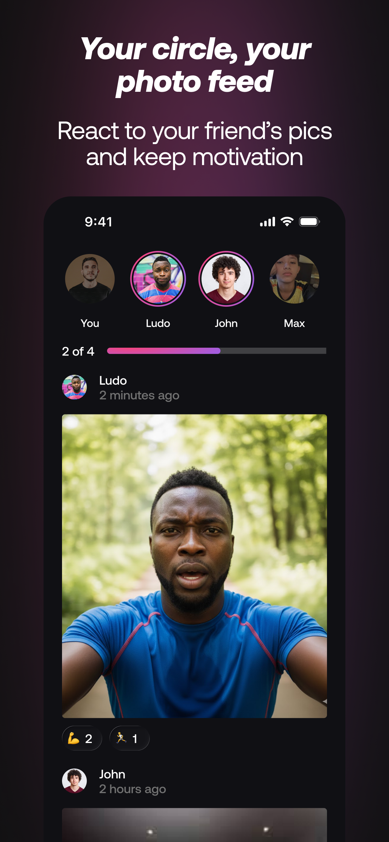 Proofit - Sport challenges