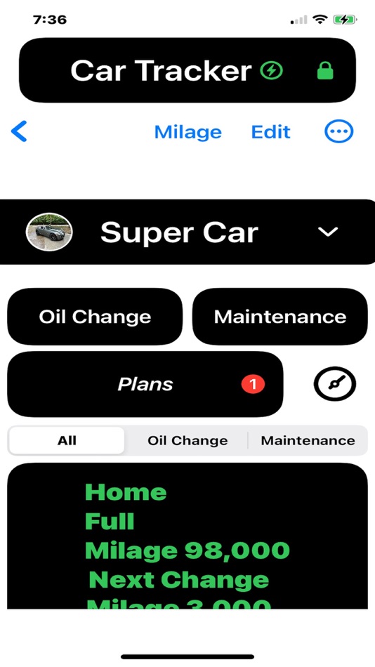 #6. MyCarProject-Tracker (iOS) Podle: James Stacy