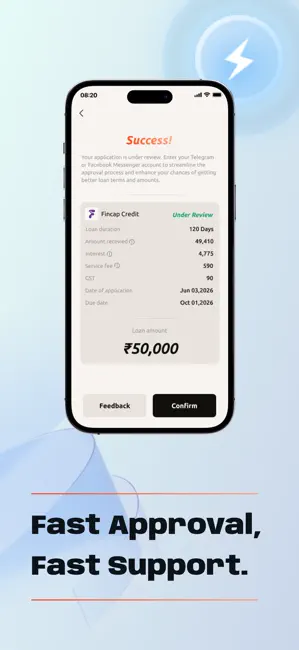 Fincap Credit-loan app&finance iPhone screenshot 5