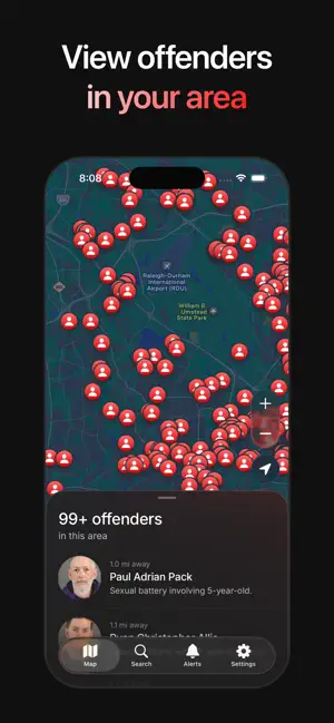 Predator: Sex Offender Map screenshot 1