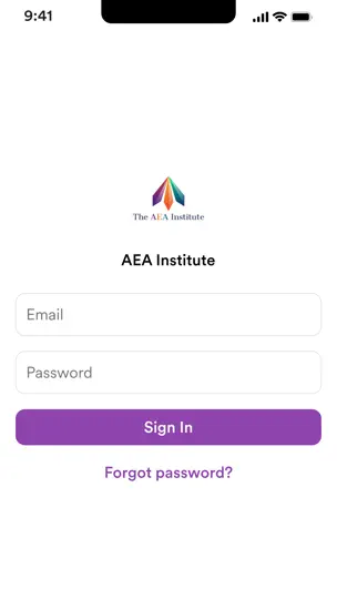 AEA Institute iPhone Screenshot 1