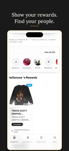 Streamcentives iPhone screenshot