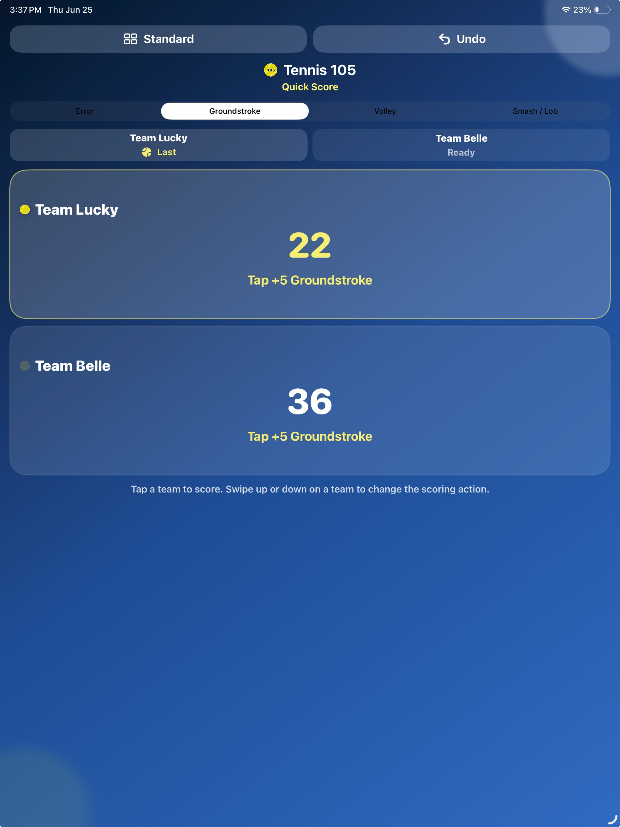 Tennis105 Scoring screenshot 10