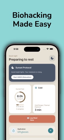 Oasis: Longevity & Habits screenshot