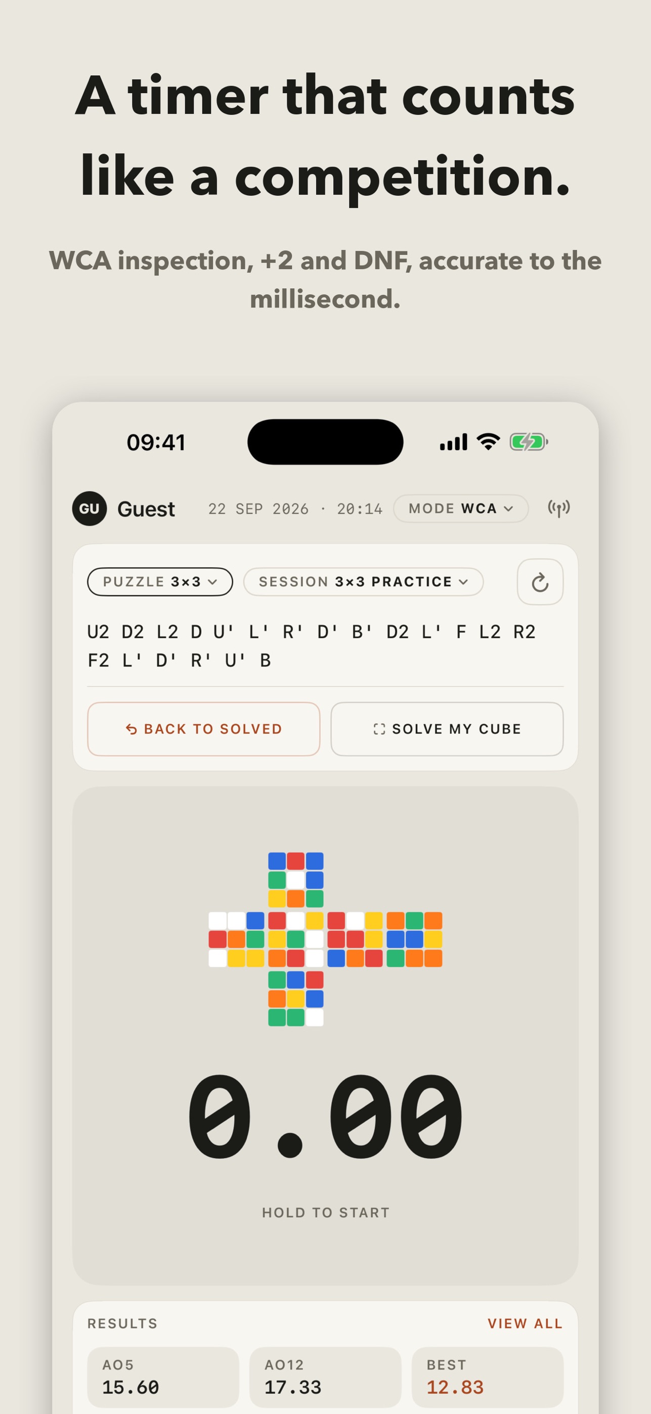 Screenshot 6 of CubersDen: Cube Timer & Solver