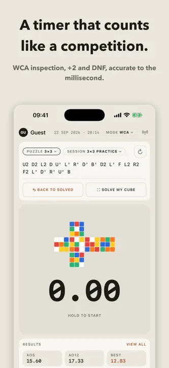 CubersDen: Cube Timer & Solver screenshot 6