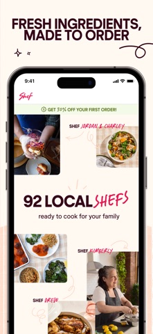 Shef: Local Chef Meal Delivery Screenshot 3 of 9