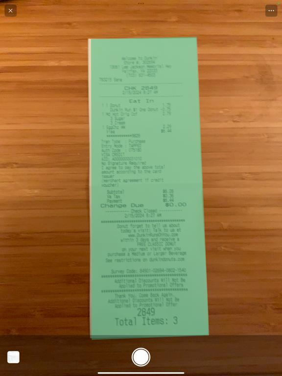 Deltek Expense for Ajera iPad screenshot 5 - Business app