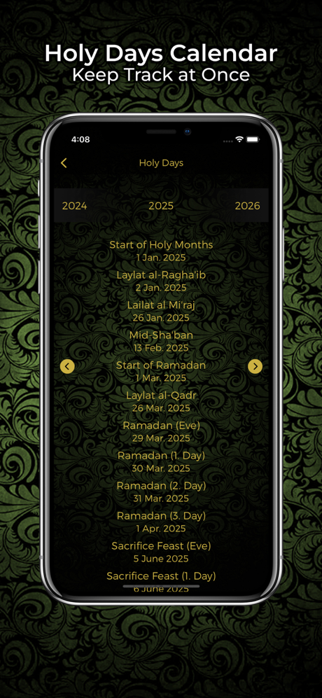 祈祷时间：穆斯林古兰经朝拜指南针宣礼天房专业版礼拜提醒助手 screenshot 10