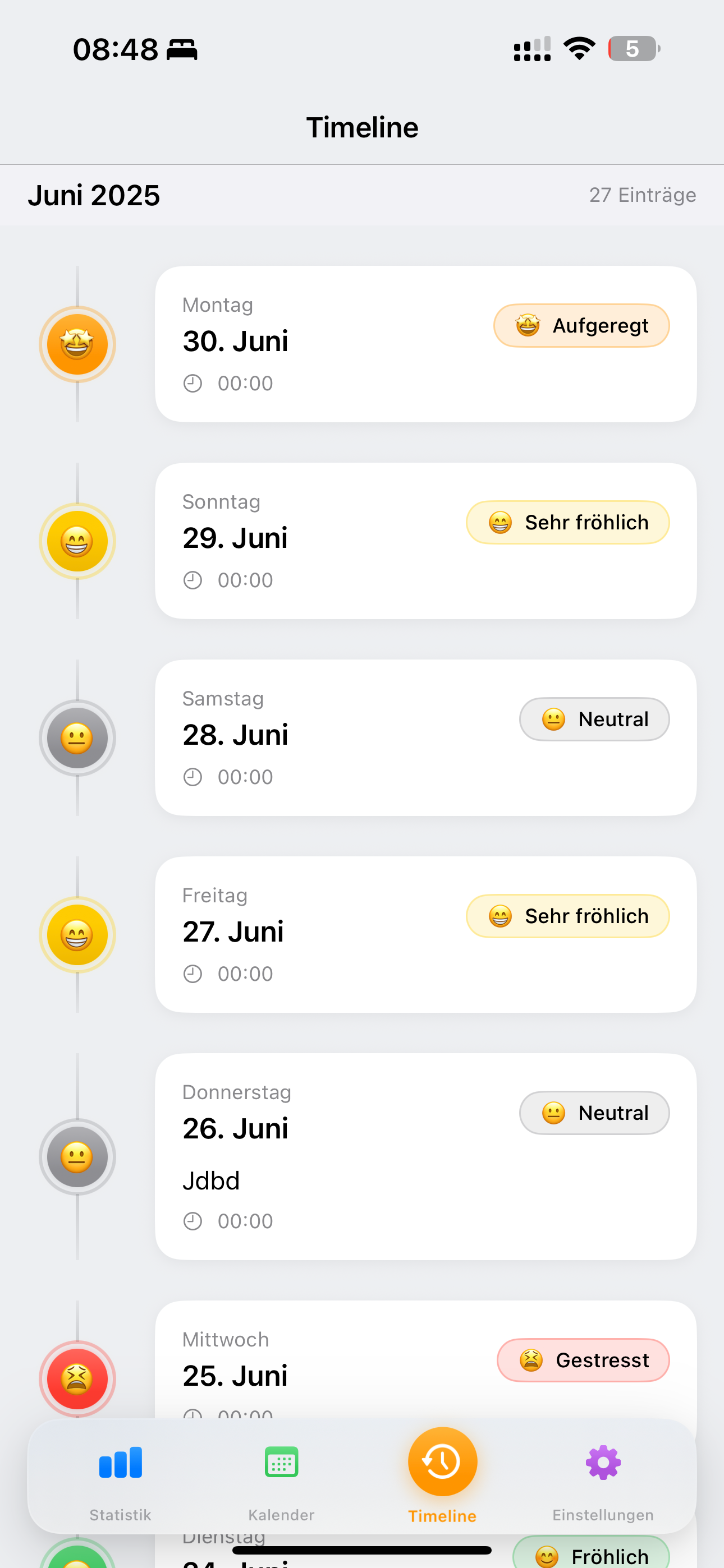 The Mood Tracker