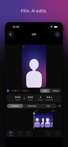 VidAi: AI Video Editor screenshot 1