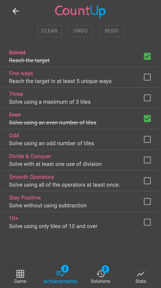 #6. Count Up: Math Game (iOS) By: Mento Apps Ltd