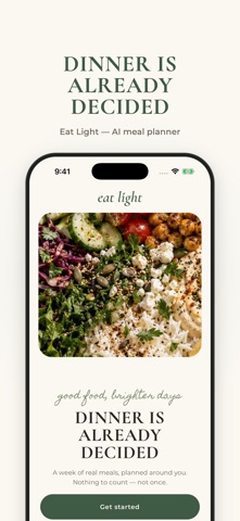 Eat Light: AI Meal Planner Screenshot 7 of 7