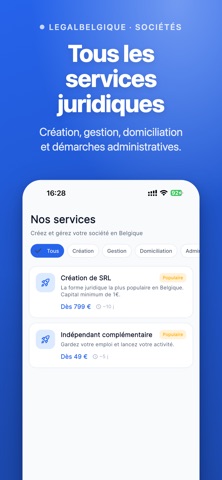 LegalBelgique screenshot