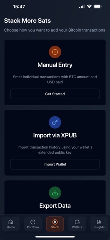 BitWay: Track Your Stack Screenshot 5 of 6
