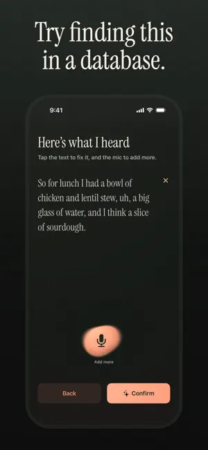 Food Log & Diary: Grail screenshot 3