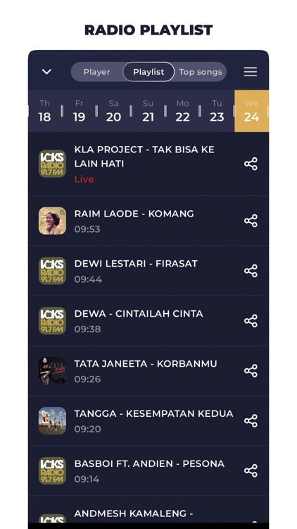 Radio Indonesia Online FM screenshot-3