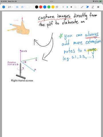 A ONE Notes iPad screenshot