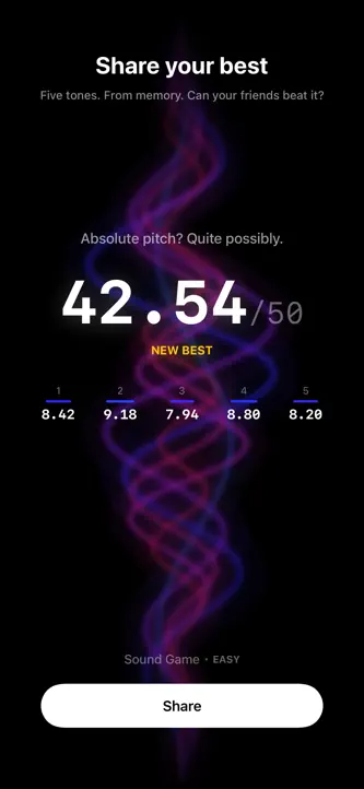 Sound Game - Perfect Pitch screenshot 3