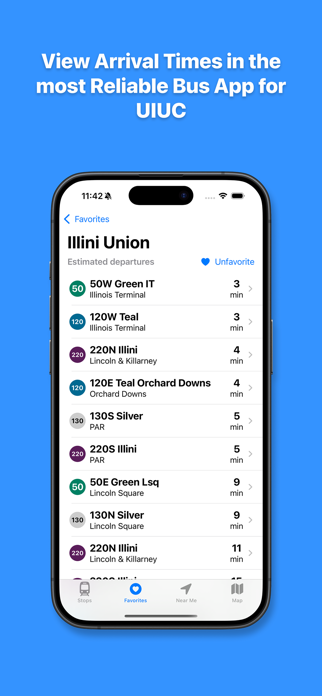 UIUC Bus Screenshot 1 of 6