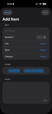 App screenshot